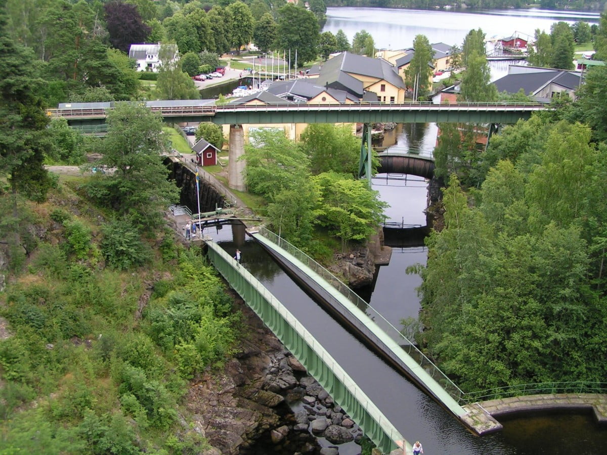 Akvedukten i Håverud, ett av Dalslands mest besökta turistmål